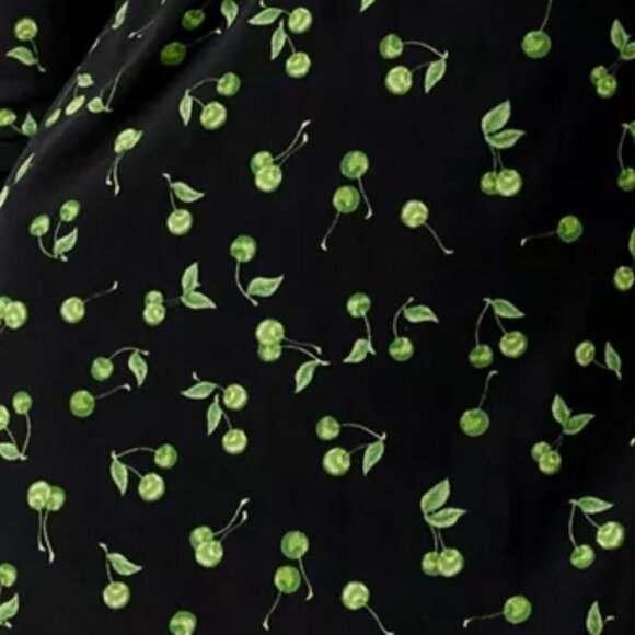 NWT Urban Outfitters Sammie Cherry Print Open Back Mini Dress - Picture 7 of 8